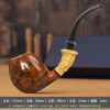 Gold Contrast Glossy Boxwood [Mouthpiece Color Random]
