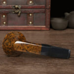 Traditionelle Retro-Bullenkopfpfeife