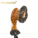 Handgefertigte Kunstpfeife in Blumenform