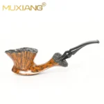 Handgefertigte Kunstpfeife in Blumenform