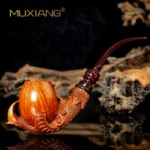 Drachenklaue Bruyère-Pfeife mit Cumberland-Mundstück