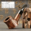 Briar, glossy and dark