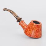 Handgefertigte Vulkanpfeife mit Cumberland-Mundstück