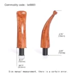 Holzpfeifenmundstück