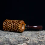 Importierter handgefertigter Männer-Pfeifensatz aus Massivholz