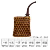 Heather wine pot type hollow carved pipe light color
