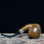 Handgefertigte Herren-Massivholz-Freihand-Eichel-Bogenpfeife