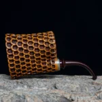 Importierter handgefertigter Männer-Pfeifensatz aus Massivholz