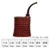 Heather wine jug type openwork carved pipe dark color