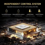 elektronischer Humidor Zedernholz