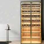 pfeifen stand vitrine