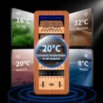 elektronischer Humidor Zedernholz