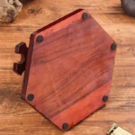 Pfeifenständer aus Rotholz für 6 Pfeifen