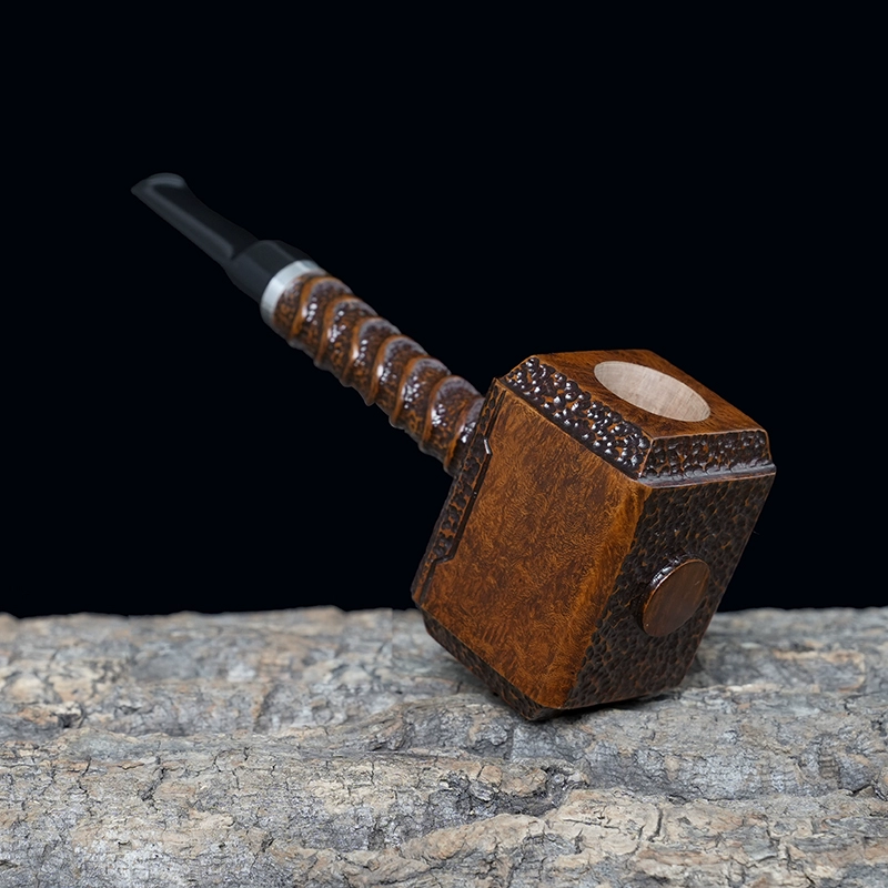 O1CN01EJ2nDX2GtwvP6PCAi 2119809074 Freehand handgeschnitzte Thorhammer-Pfeife