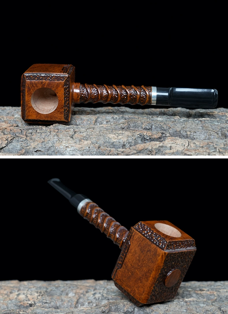O1CN01FUwqrF2GtwvLVHZn8 2119809074 Freehand handgeschnitzte Thorhammer-Pfeife