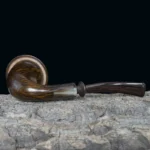 Calabash Pfeife mit Hornring