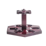 Pfeifenständer aus Rotholz für 6 Pfeifen