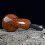 Dunkelbraune Freihand Pfeife