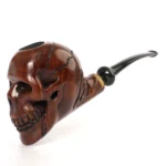 Totenkopf Holzpfeife