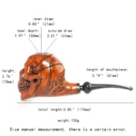 Totenkopf Holzpfeife