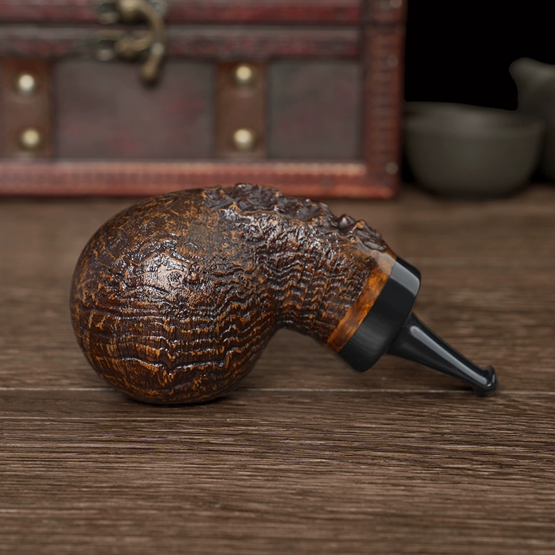 O1CN01meB4eH1X8AskZ5OL1 40012878 Rustizierte Freehand Pfeife aus Bruyèreholz