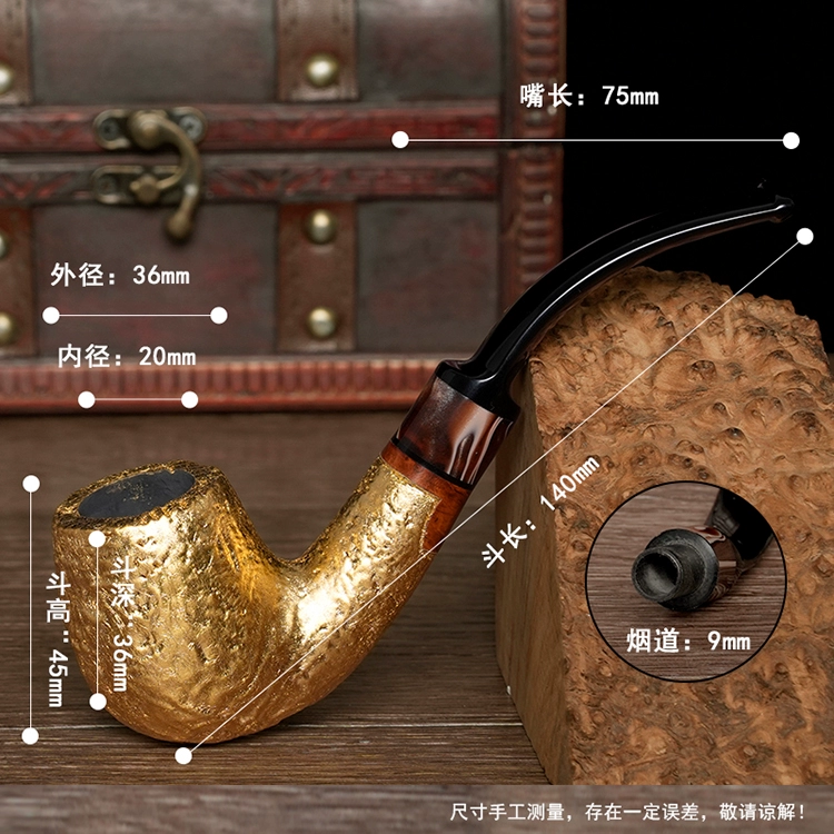 O1CN01wzkJRF1X8AtV7ggRY 40012878 Klassische Herren-Tabakpfeife aus massivem Gold