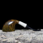 Handgefertigte Freehand-Bruyèrepfeife aus Wurzelholz