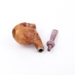 Holzpfeife Totenkopf