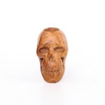 Premium Bruyère Holzpfeife im Skull-Design