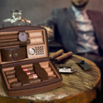 Reisehumidor mit Hygrometer