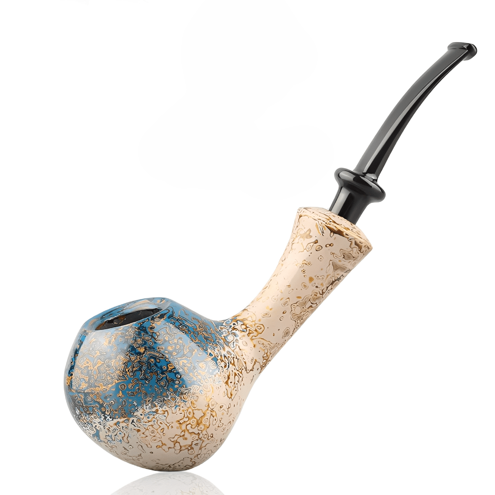 Freehand Pfeife in Urushi-Technik