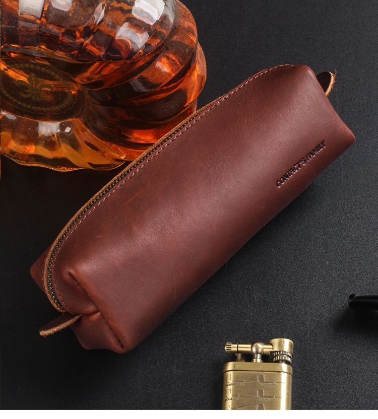 O1CN010tknOH1J1OTsSOuNK 2220632080968 0 cib Portable Pfeifentasche aus Rindsleder