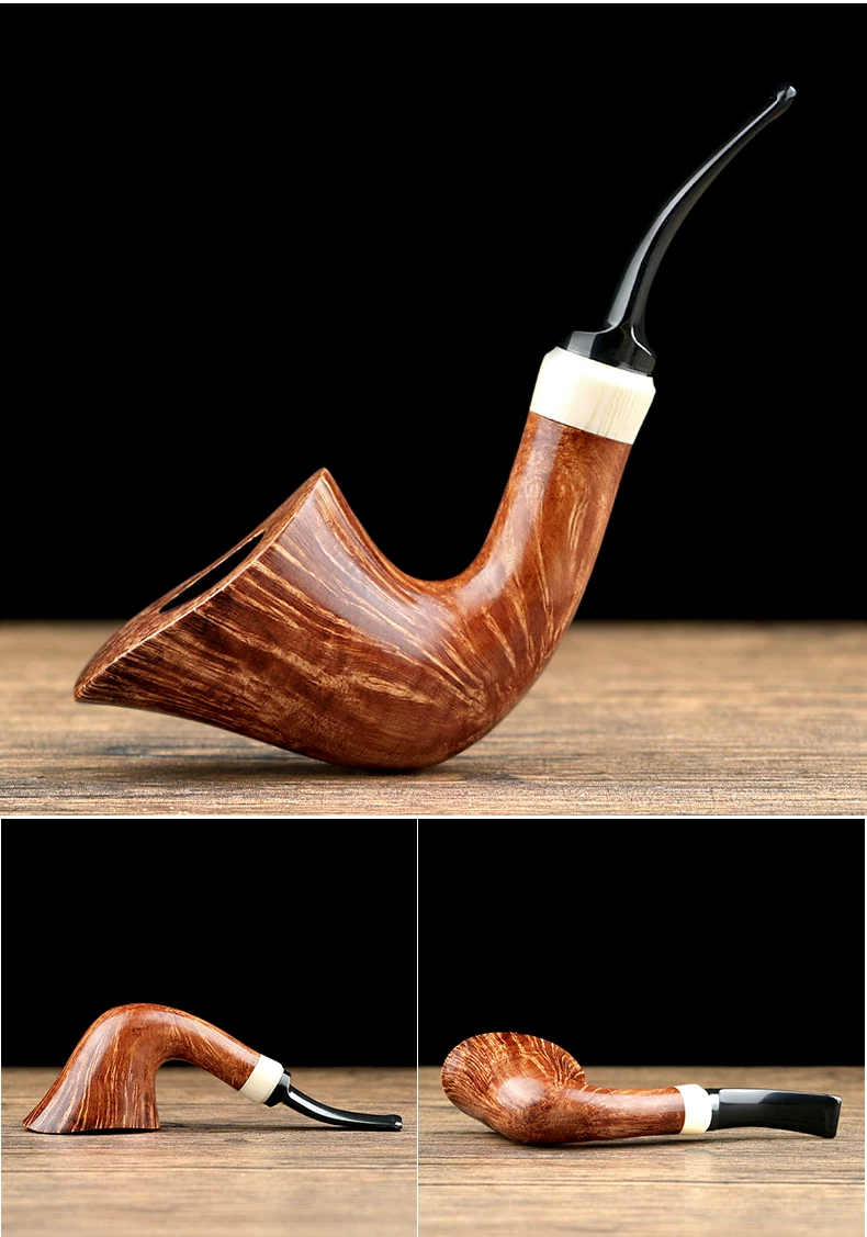 O1CN015D559f1hXUo5wmbRb 2208219074287 9-mm handgefertigte Vintage Luxus Pfeife