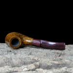 Handgefertigte Herrenpfeife aus Bruyèreholz in Volcano-Form