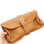 Braune Pfeifentasche für unterwegs