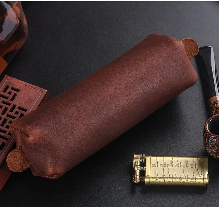 O1CN01jF4pkA1J1OTsuGoos 2220632080968 0 cib Portable Pfeifentasche aus Rindsleder