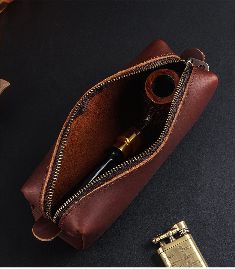 O1CN01q24eGe1J1OTrsIxQ4 2220632080968 0 cib Portable Pfeifentasche aus Rindsleder