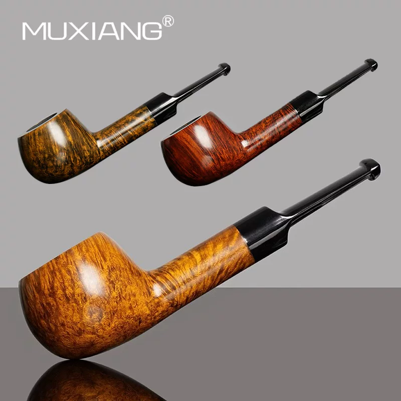 Handgefertigte gerade Bruyère-Pfeife für Einsteiger