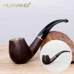 Einsteiger Ebenholzpfeifen Set mit 9 mm Filter