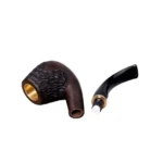 Ebenholzpfeifen Set mit 9 mm Filter