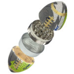 Rugbyförmiger Tabakgrinder - Imagen 4