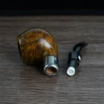 9-mm-Bruyèrepfeife in Apfelform - Imagen 6