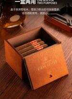 Tisch-Zigarrenschneider Gold Geschenkset