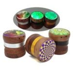LED-Holzgrinder 63 mm, USB-aufladbar