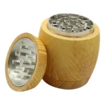Fassförmiger Holzgrinder 55 mm mit Zinkzähnen – Ansicht 3