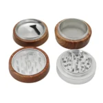 Zweifarbiger Holzgrinder 67 mm, 4-teilig – Ansicht 4