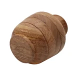 Kleiner Tiegel-Grinder aus Zink und Holz – Ansicht 3