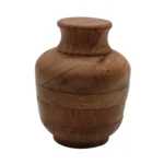 Kleiner Tiegel-Grinder aus Zink und Holz – Ansicht 6