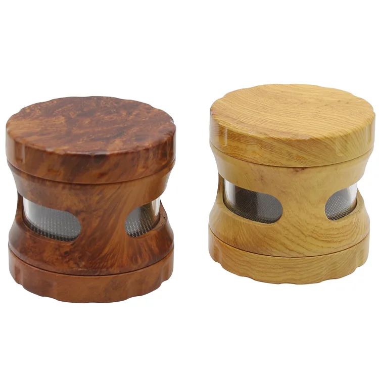 Grinder 63 mm mit Kunststoffgehäuse und Holzblende