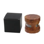 Grinder 63 mm mit Kunststoffgehäuse und Holzblende – Ansicht 5